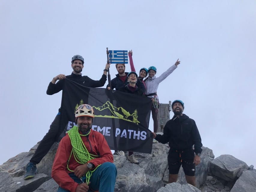 CLIMBING TO THE SUMMIT OF MOUNT OLYMPUS