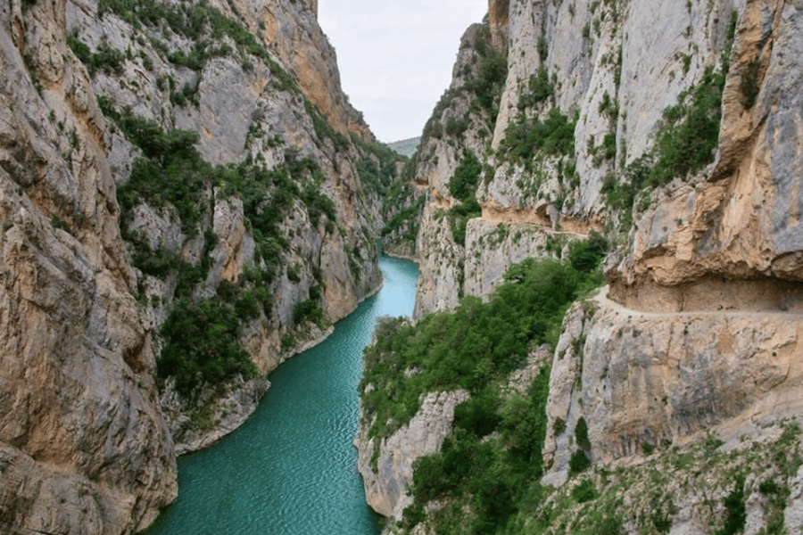 Congost De Montrebei: Hiking Route + Kayak Route