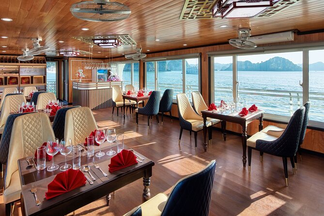Cozy 5-Star Halong Day Cruise From Tuan Chau Harbor With PICK up