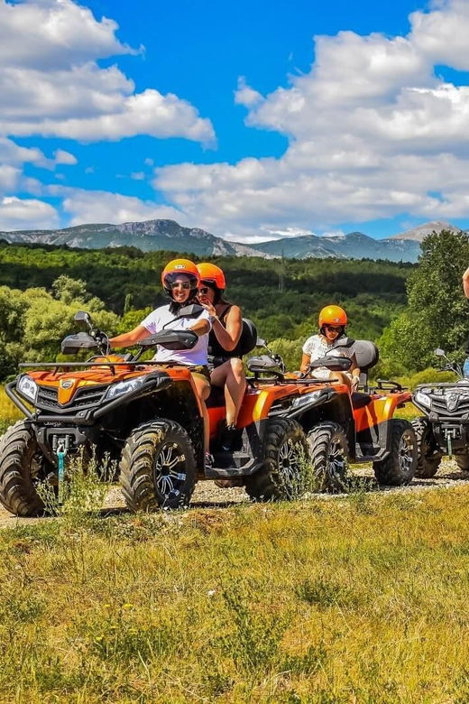 Crete: Quad Safari With Lunch and Swimming in Malia