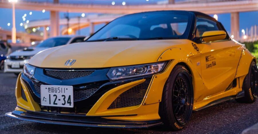 Daikoku Parking : Going by This Mini JDM - One Customer Only - Unique Mini JDM Tour Experience