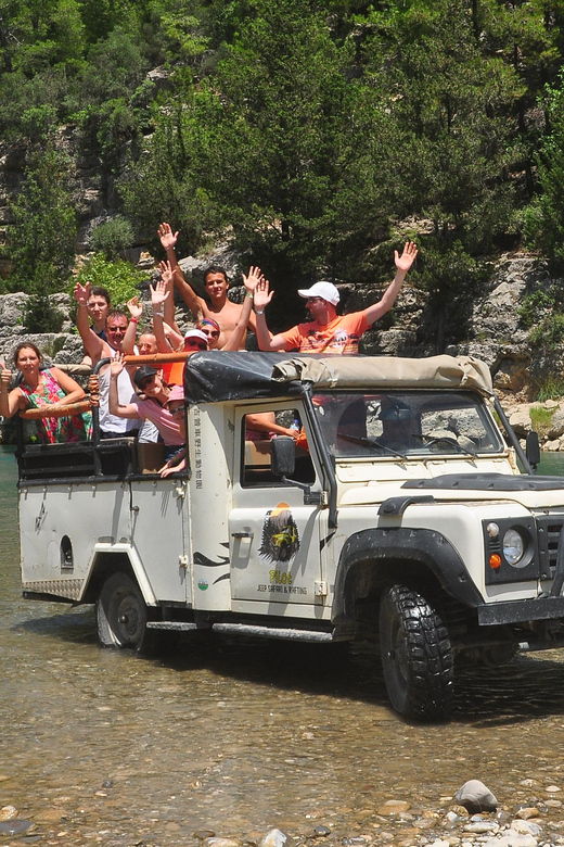 Double Impact ( Jeep Safari & Rafting )