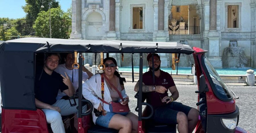 E-Tuk Tour: Highlights of Rome - Overview of the E-Tuk Tour