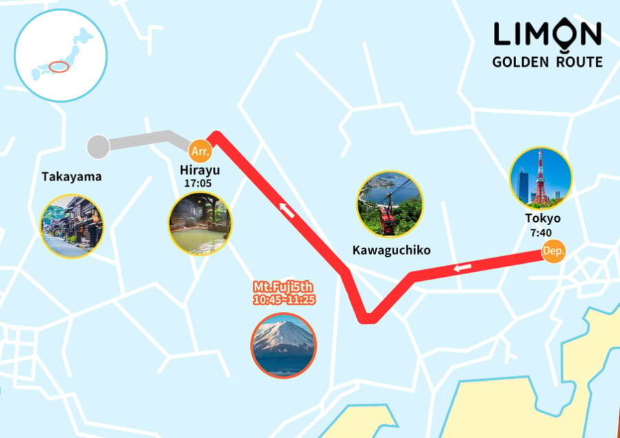 ○Hirayu via Mt. Fuji 5th Station Bus Transfer From Tokyo - Pricing Overview