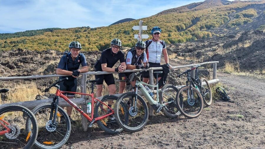 Etna in E- Bike and Wine Taste Experience