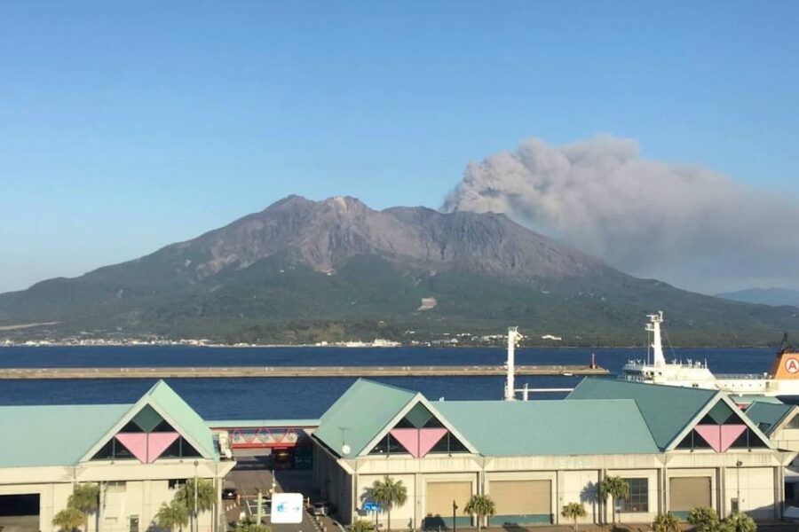 Experience About the Blessings of the Earth in Sakurajima.