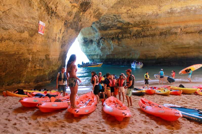 Explore Benagil Cave: Guided Kayak Express Tour!