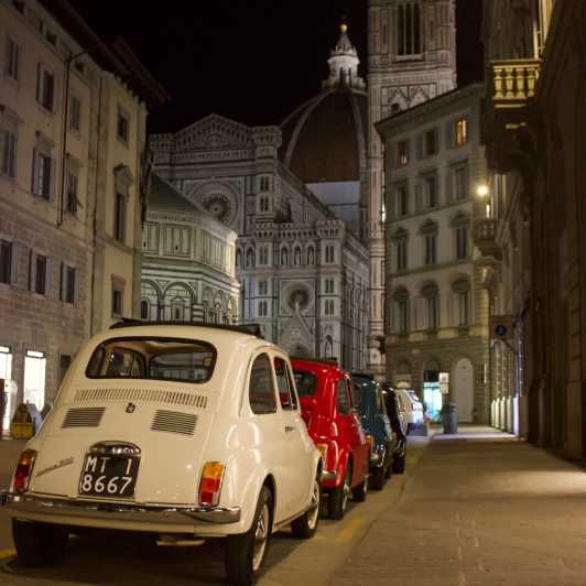 Explore Tuscany at Night: Fiat 500 Rental, 8:30-10 P.M.