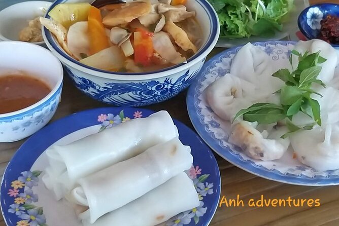 Exploring Food Tour in Đà Nẵng City by Scooter - Sample Menu