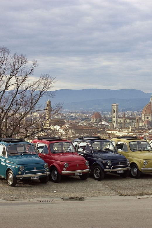 Florence Night Drive: Vintage 500 Self-Drive, 20:30-22 - Booking Information