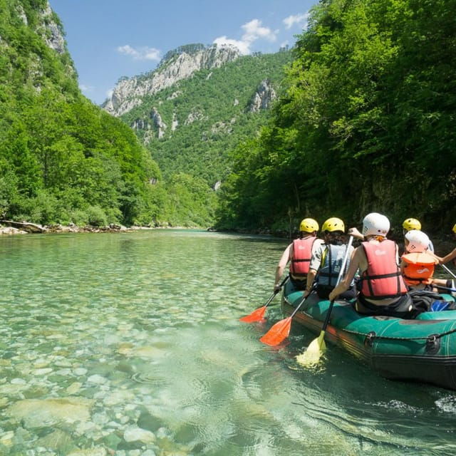 From Alanya: Canyoning Rafting Tour With Lunch and Transfer