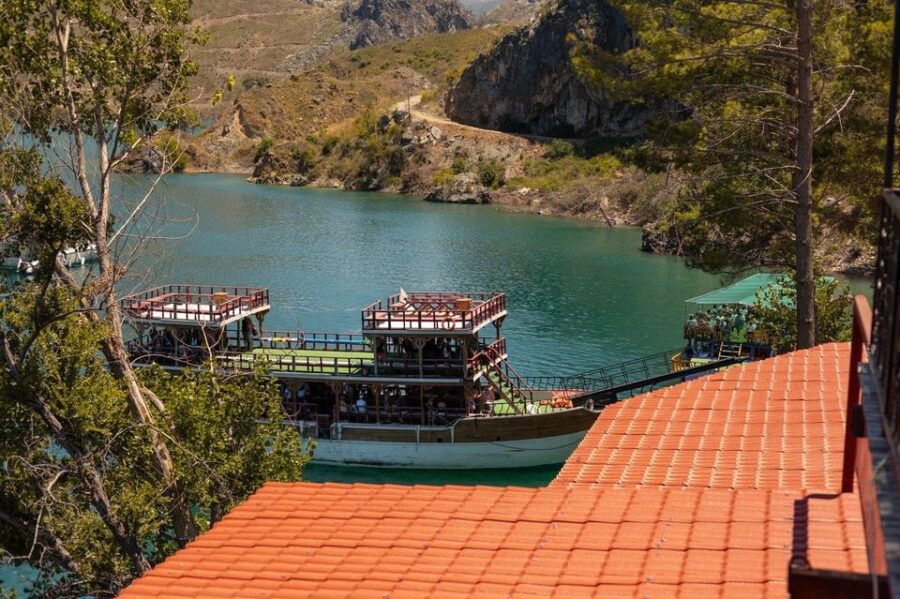 From Alanya: Green Canyon With Boat Tour Lunch and Drinks