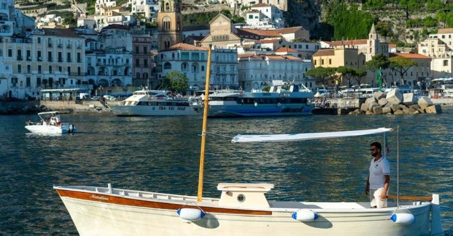 From Amalfi: Amalfi – Positano – Coast Boat Tour