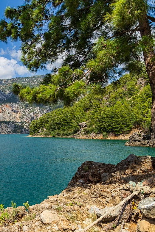 From Antalya: Green Canyon Boat Tour W/ Lunch