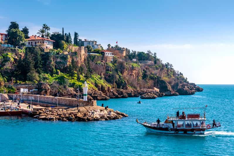 From Antalya: Half-Day Boat Tour to Düden Waterfalls - Tour Overview