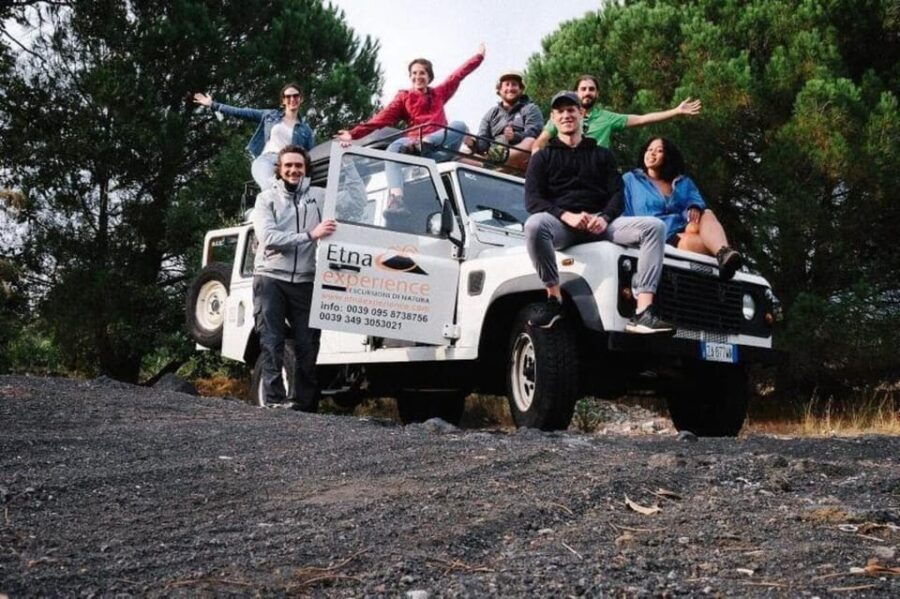 From Catania: 4×4 Mt Etna Jeep Tour