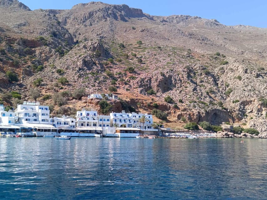 From Chania: Guided Tour to Loutro (Boat Tickets Included)