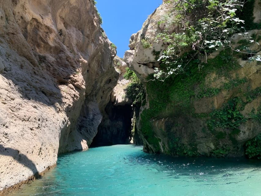 From Chania: Preveli Palm Beach and Kourtaliotis Waterfalls