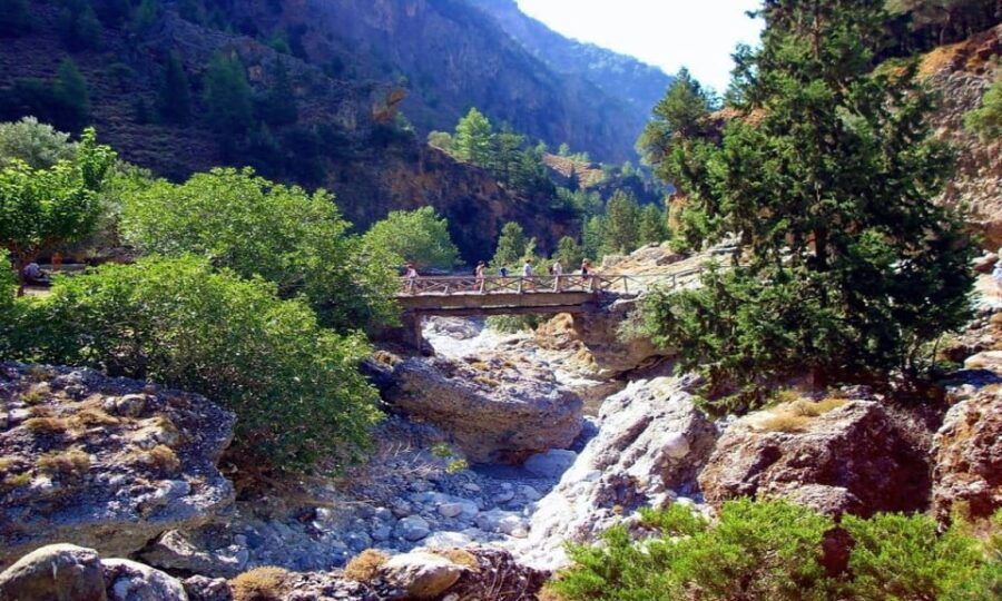 From Chania/Rethymno: Samaria Gorge Easy Way