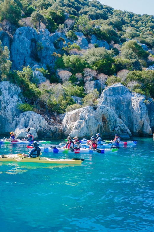 From Demre: Guided Kekova Sea Kayaking Tour