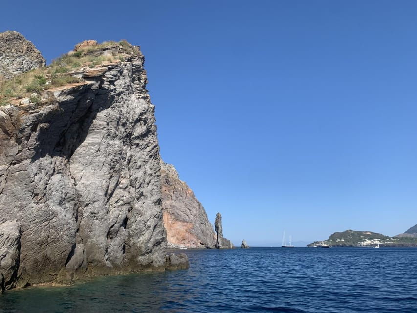 From Lipari: Boat Trip to Salina and Lipari (7 Hours)