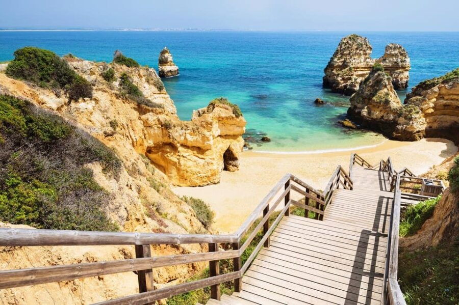 From Lisbon: Algarve Day Trip With Benagil Cave Cruise