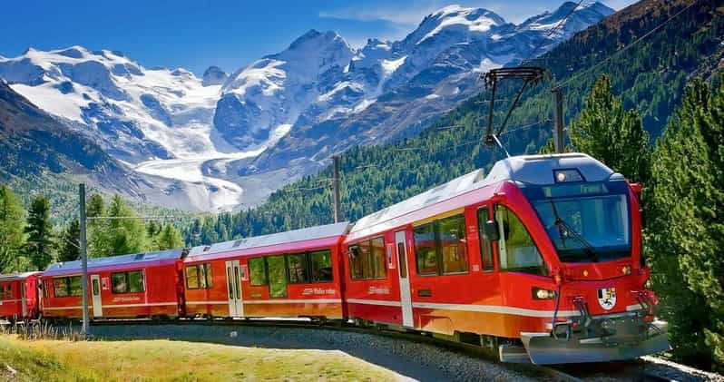 From Milan: St. Moritz Bus Tour and Bernina Express Ticket - Tour Overview and Pricing
