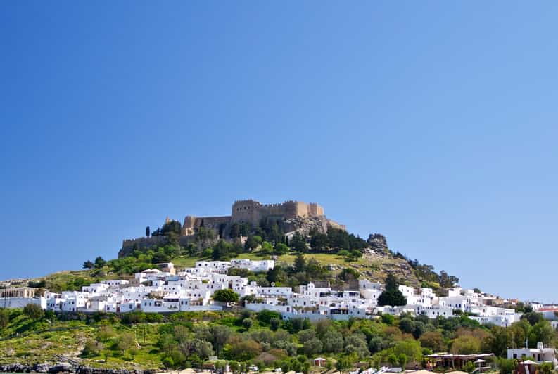 From North Rhodes: Round-Trip Lindos Transfer From Hotels