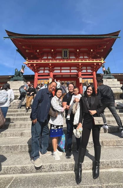 From Osaka:Private Custom Tour to Kyoto