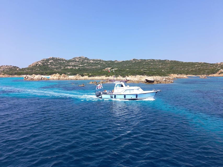 From Palau: Boat Trip to La Maddalena Archipelago
