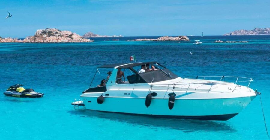 From Palau: Speedboat Tour in La Maddalena Archipelago