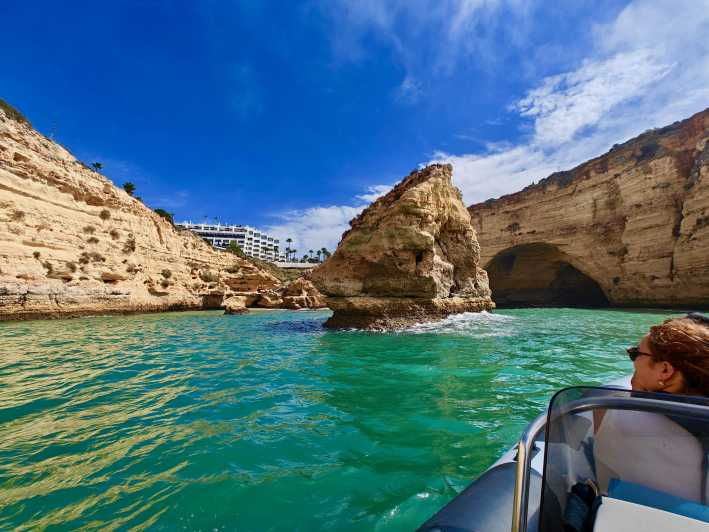 From Portimão: Private Boat Tour to Benagil Caves Speed Boat - Tour Overview