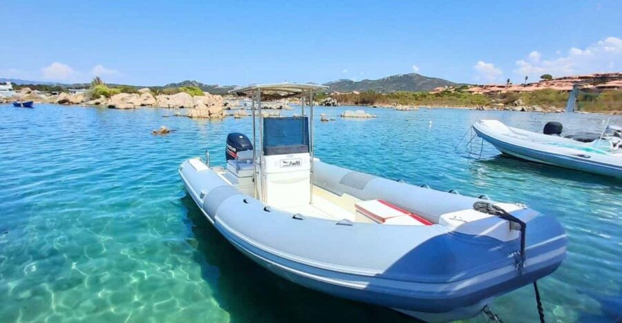 From Porto Rotondo: Half-Day Dinghy Tour in Costa Smeralda