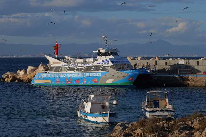 From Santa Pola: Catamaran Ferry Ticket to Tabarca Island