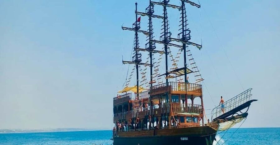 From Side: Pirate Boat Trip With Lunch