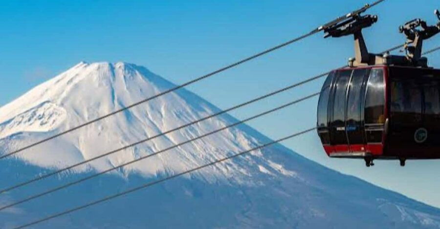 From Tokyo: Hakone, Lake Asahi & Oshino Hakkai Private Tour