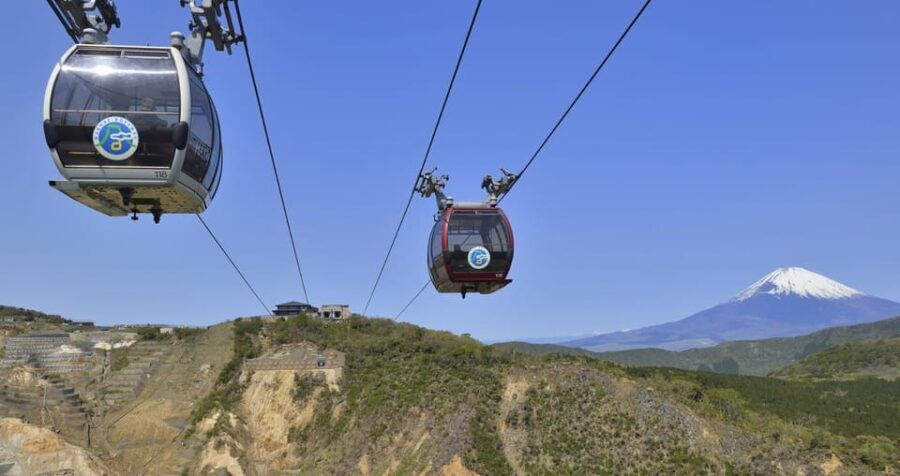 From Tokyo: Mt Fuji and Hakone Ropeway Private Tour