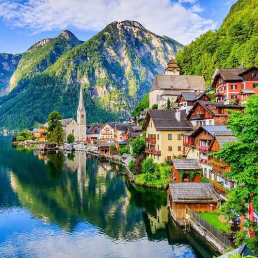 From Vienna: Melk, Hallstatt, & Salzburg Tour With Boat Ride