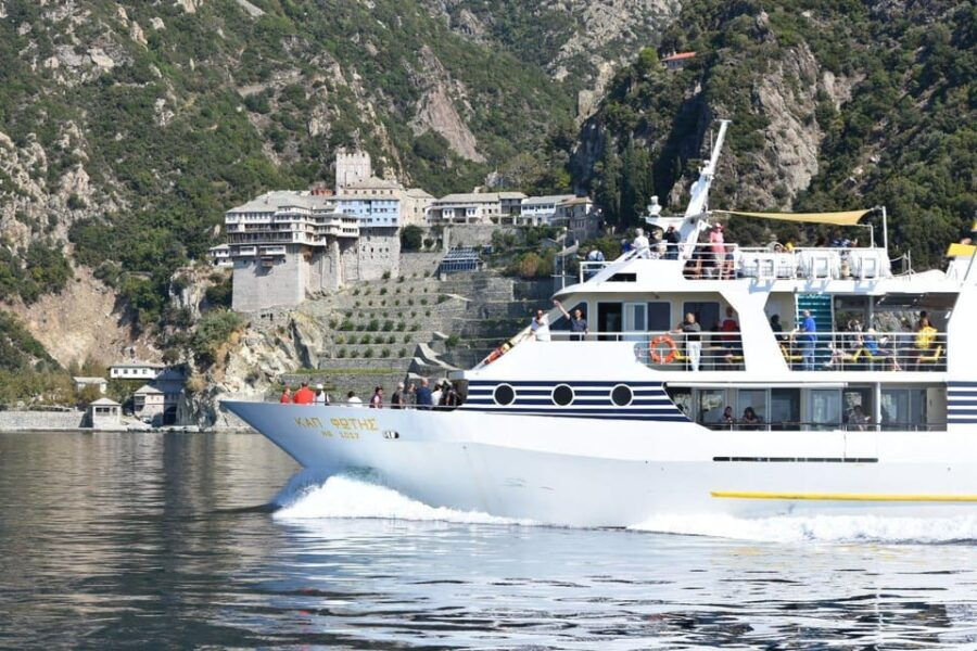 Full Day Mount Athos & Ammouliani Cruise From Thessaloniki!