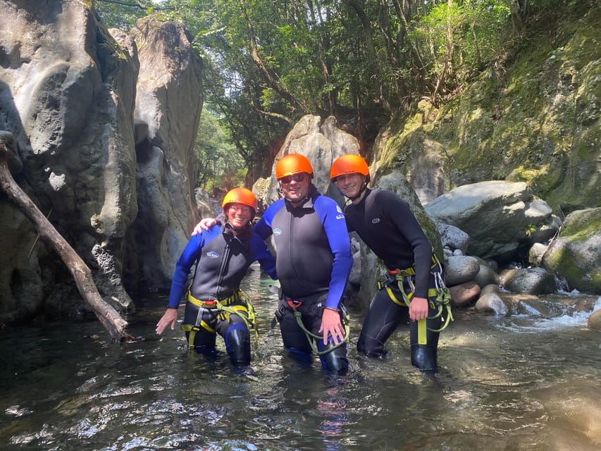 Fun Canyoning Activity at the Bottom of Mt. Fuji