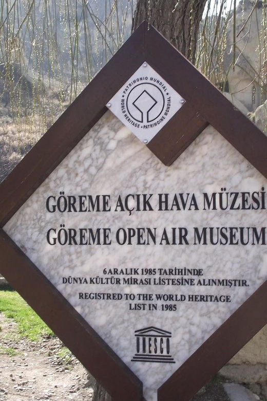Göreme Open Air Museum Tour With Guide - Tour Overview