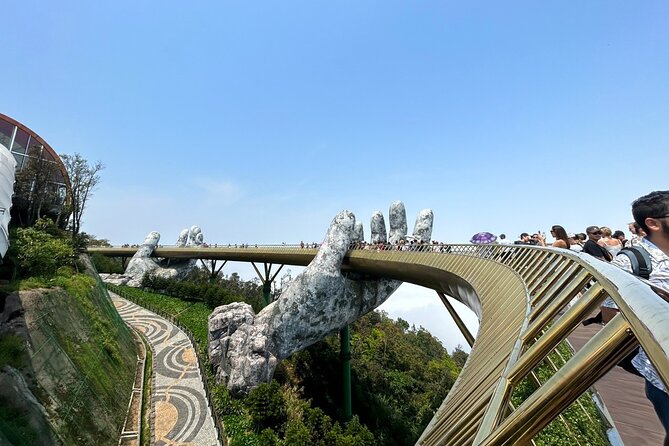 Guided Full Day Tour Ba Na Hills With Golden Hands Bridge AND Marble Mountain - Tour Itinerary