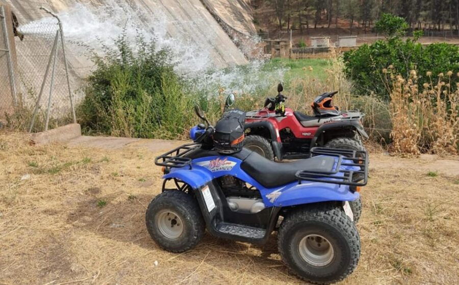 Guided Quad Tour to the Castle of Peñarroya From Argamasilla De Alba