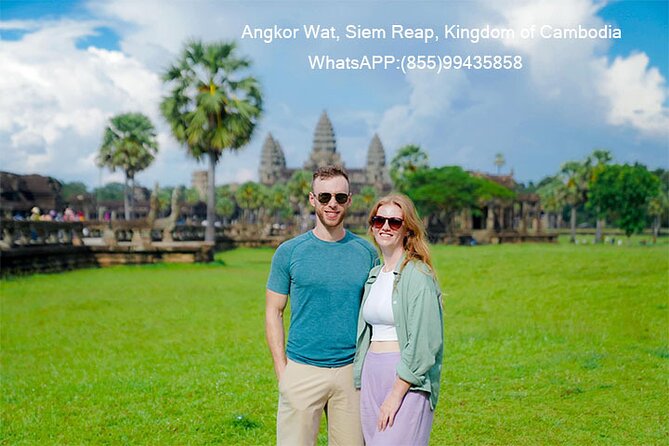 Half Day Tour- Angkor Wat, Ta Promh, Bayon Temple & English Guide