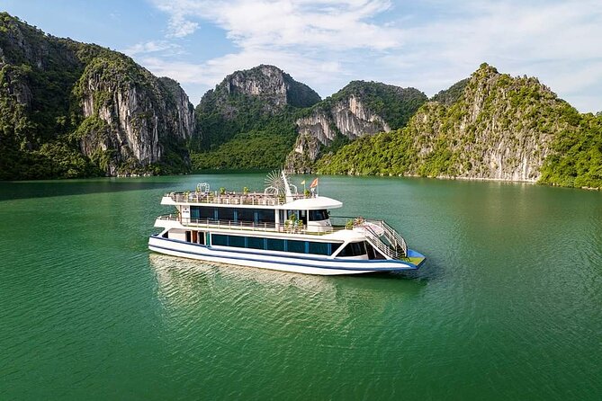 Halong Bay and Cave Full-Day Cruise With Lunch, Island & Beach - Activities and Highlights