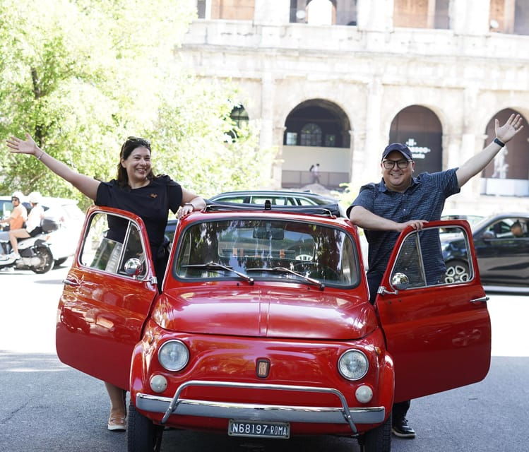 Hello Beautiful: Fiat 500 Vintage Tour in Rome With Aperol Spritz - Tour Overview