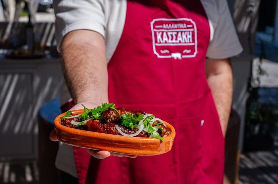 Heraklion, Galatas Village: Cretan Cured Meat Tasting & BBQ