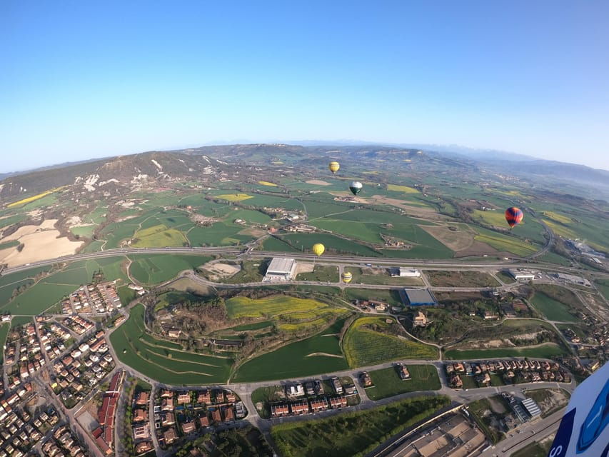 HOT AIR BALLOON RIDE NEAR FROM BARCELONA
