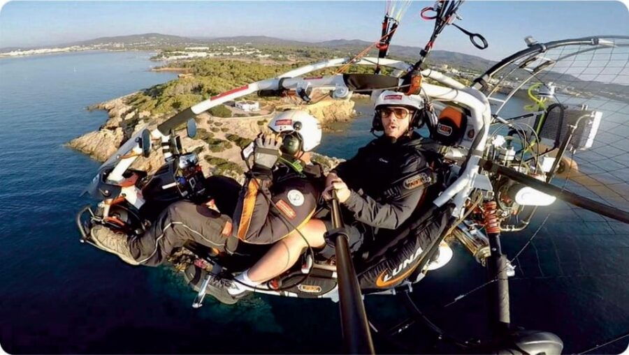 Ibiza: 30MIN Motorized Paragliding Flight Around the Island