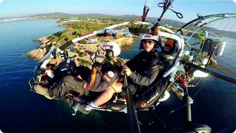 Ibiza: 45MIN Motorized Paragliding Flight Around the Island